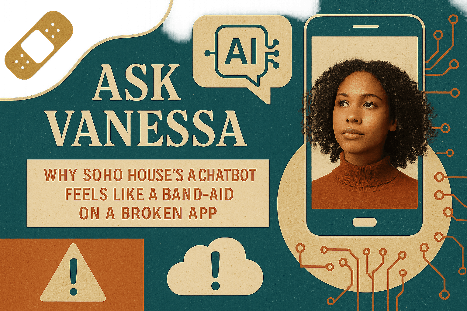 "Ask Vanessa": Why Soho House's AI Chatbot Feels Like a Band-Aid on a Broken App
