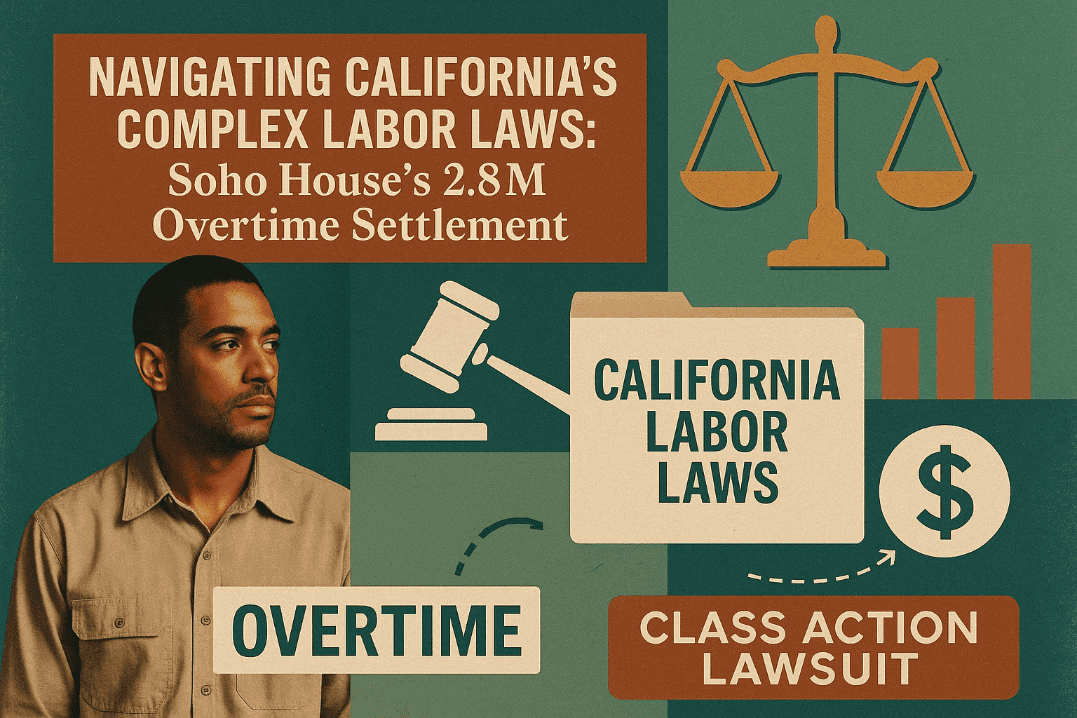 कैलिफ़ोर्निया के जटिल श्रम कानूनों में नेविगेट करना: सोहो हाउस का $2.8 मिलियन ओवरटाइम निपटारा