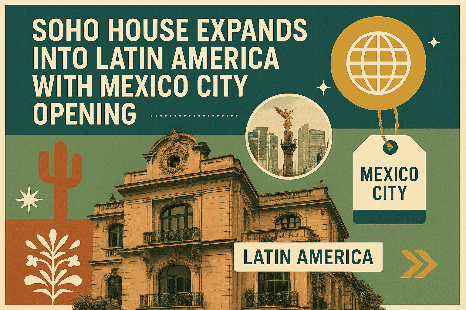 ソーホーハウス、メキシコシティのオープンでラテンアメリカに進出