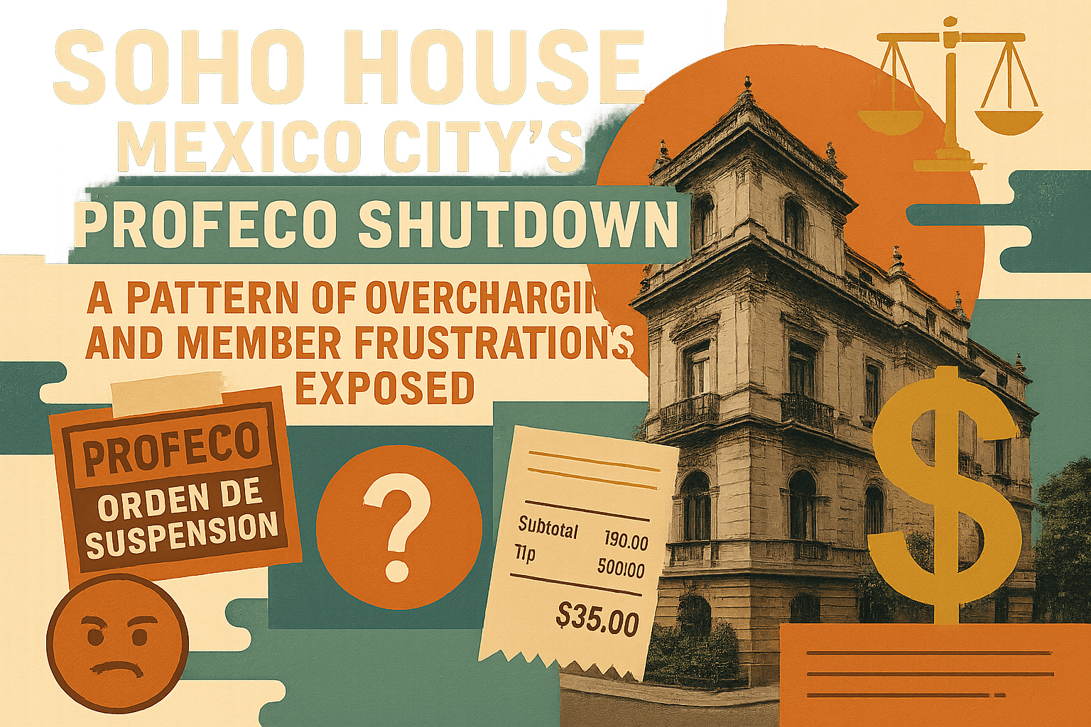 ソーホーハウス・メキシコシティのPROFECOによる閉鎖:過剰請求と会員の不満が明らかに