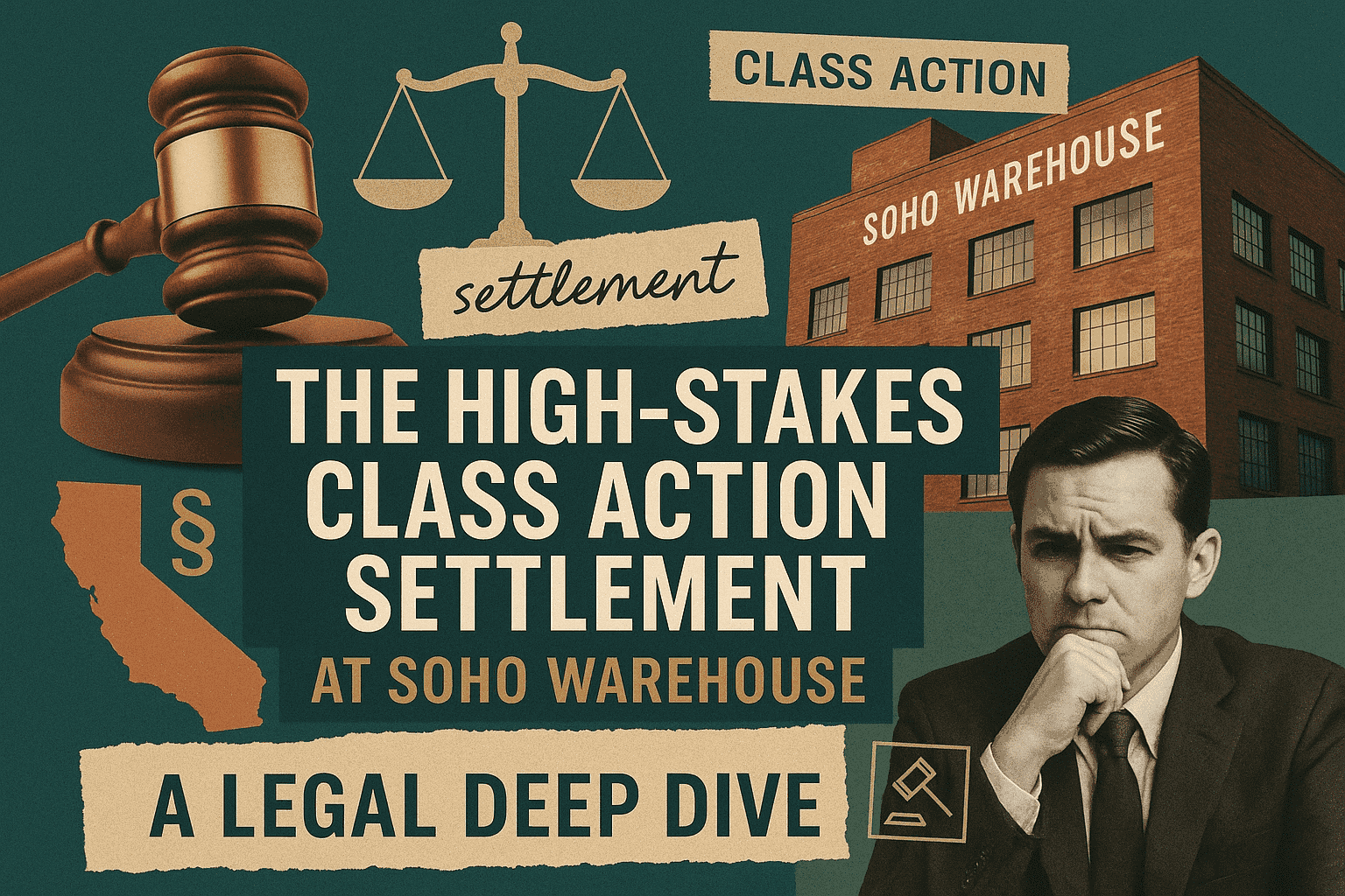 सोहो वेयरहाउस में उच्च-जोखिम वर्ग कार्रवाई समझौता: एक कानूनी गहराई