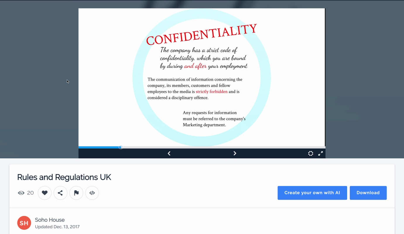 Confidentiality Slide